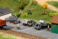AUHAGEN Multicar M25 Hochbordkipper Kohlehandel Bausatz 43682 Automodell Spur TT