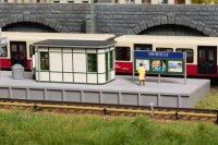 AUHAGEN S-Bahn Bahnsteigausstattung Bausatz 13356 Spur TT