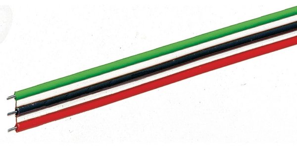 ROCO Flachbandkabel 3-polig 10623 Spur Neutral