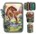 DEPESCHE 11772 Dino World 3-Fach Federtasche LED Landschaft