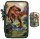 DEPESCHE 11772 Dino World 3-Fach Federtasche LED Landschaft