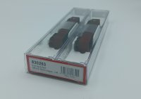 FLEISCHMANN Set mit 2 offenen Güterwagen, Gattung Eas 5948 DR Ep.IV 830253 Spur N