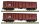 FLEISCHMANN Set mit 2 offenen Güterwagen, Gattung Eas 5948 DR Ep.IV 830253 Spur N