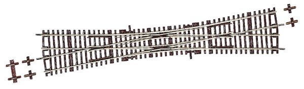 ROCO Doppelkreuzungsweiche DKW10 Standardgleis RocoLine 42496 Spur H0