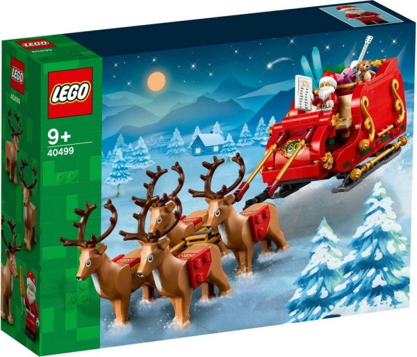 LEGO Iconic 40499 Schlitten des Weihnachtsmanns