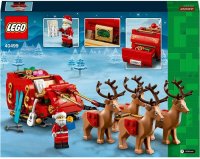 LEGO Iconic 40499 Schlitten des Weihnachtsmanns