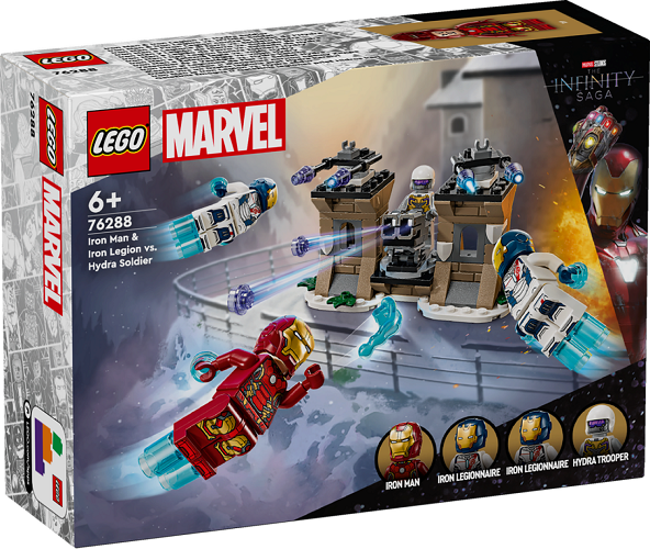 LEGO Marvel Super Heroes™ 76288 Iron Man & Iron Legion vs. HYDRA-Soldat