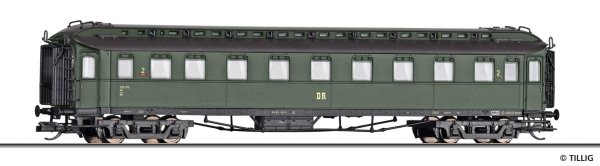 TILLIG Reisezugwagen 2. Klasse B4&uuml; der DR Ep.III 12010 Spur TT