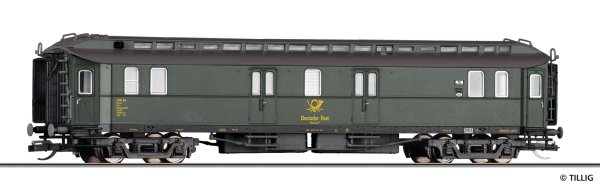 TILLIG Bahnpostwagen Post4&uuml; der Deutschen Post Ep.III 12081 Spur TT