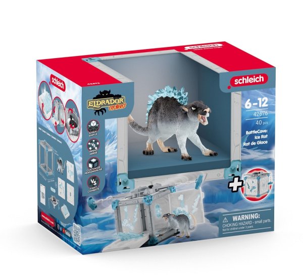 SCHLEICH Eldrador BattleCave Eisratte 42676