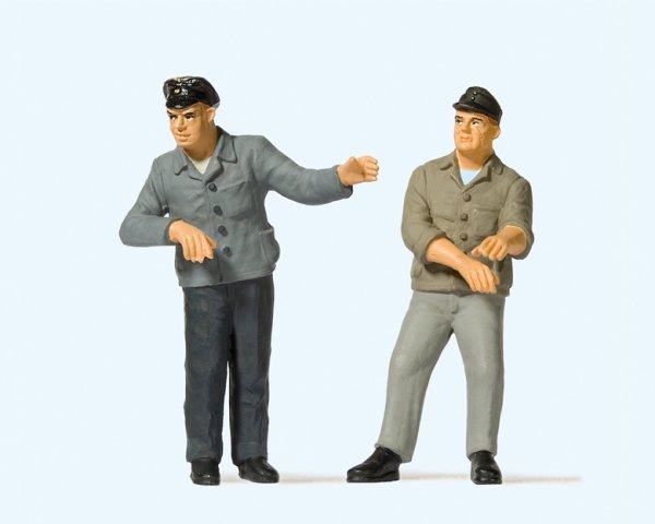 PREISER Lokführer und Heizer Figuren-Set 44919 Spur G