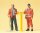 PREISER Gleisbauarbeiter, Sicherungsposten Figuren-Set 45005 Spur G