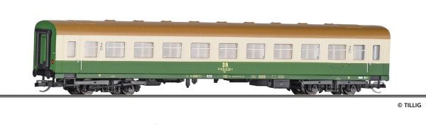 TILLIG Reisezugwagen 2. Klasse Bg der DR Ep.IV 2. Betriebsnummer 95617 Spur TT