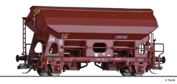 TILLIG Schwenkdachwagen Tds-y 5735 der DR Ep.IV 17568 Spur TT