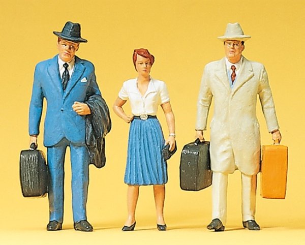 PREISER Reisende Figuren-Set 45034 Spur G