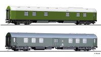 TILLIG Set mit 2 Reisezugwagen Salonwagenzug 5 der DR...