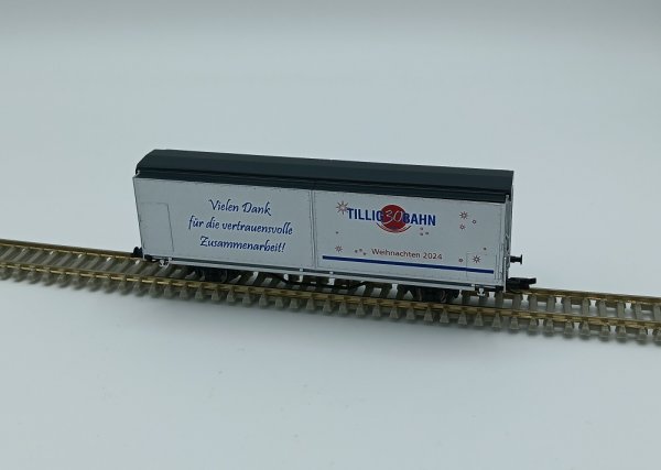 TILLIG Schiebewandwagen Weihnachten 2024 DANKE 502484 Spur TT