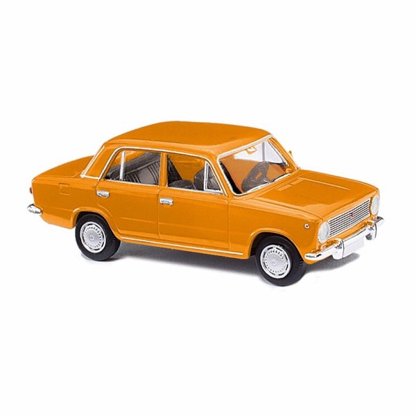 BUSCH Lada 1200 Shiguli 2101 gelb-orange 50107 Automodell 1:87