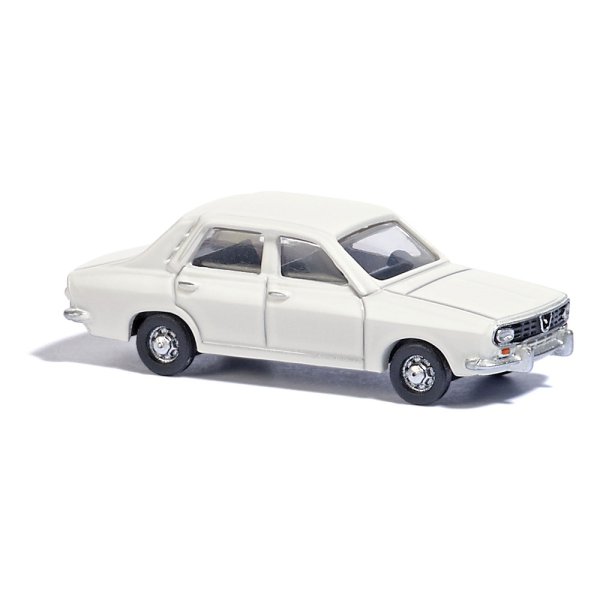 BUSCH Dacia 1300 - Renault 12 weiß 87300 Automodell 1:120