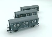 TILLIG Set mit 3 Reisezugwagen Mci-43 der DRG Ep.II 01103...