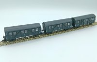 TILLIG Set mit 3 Reisezugwagen Mci-43 der DRG Ep.II 01103 Spur TT
