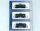 TILLIG Set mit 3 Reisezugwagen Mci-43 der DRG Ep.II 01103 Spur TT