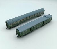 TILLIG Set mit 2 Reisezugwagen D 118 Leipzig-Köln...