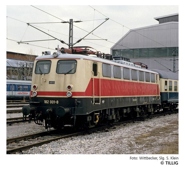 TILLIG Elektrolokomotive E 182 001-8 der DB Ep.IV 04388 Spur TT