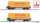 TILLIG Set mit 2 Flachwagen Sgmmns 4505, beladen mit zwei 40 Containern Ep.VI 01108 Spur TT