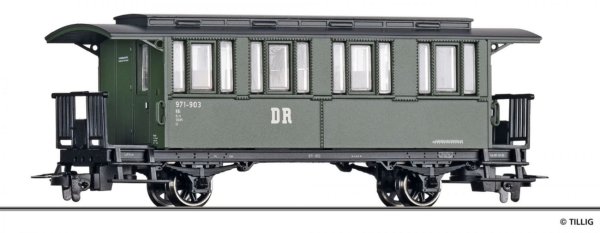 TILLIG Personenwagen KBi der DR Ep.III 03907 Spur H0e