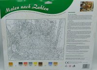 MAMMUT Malen nach Zahlen Motiv Katze 109105