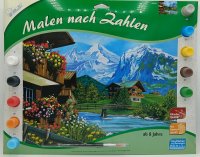 MAMMUT Malen nach Zahlen Motiv Bergidyll 109030