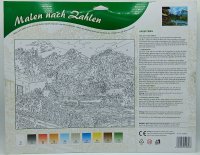 MAMMUT Malen nach Zahlen Motiv Bergidyll 109030