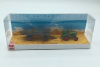 BUSCH Fendt F15 Dieselross mit Holzanhänger 54152...