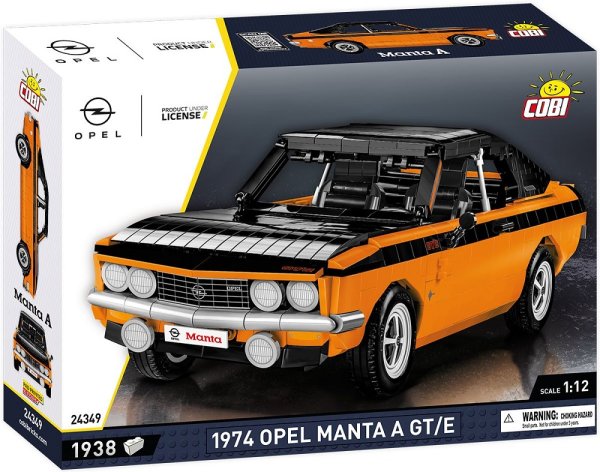COBI Opel Manta A GT/E 1974 Modell 24349 Auto-Baukasten 1:12