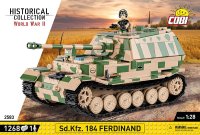 COBI Sd.Kfz. 184 Ferdinand 2583 Militär-Baukasten 1:28