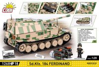 COBI Sd.Kfz. 184 Ferdinand 2583 Militär-Baukasten 1:28
