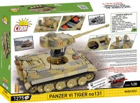 COBI Panzer VI Tiger No.131 2588 Militär-Baukasten 1:28