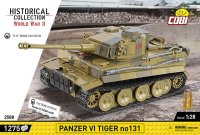 COBI Panzer VI Tiger No.131 2588 Militär-Baukasten 1:28