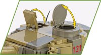 COBI Panzer VI Tiger No.131 2588 Militär-Baukasten 1:28