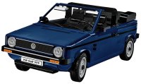 COBI Volkswagen Golf Cabriolet Blau Modell 24360 Auto-Baukasten 1:12