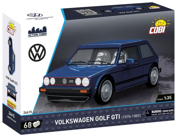 COBI Volkswagen Golf GTI (1976-1983) Modell 24615 Auto-Baukasten 1:35