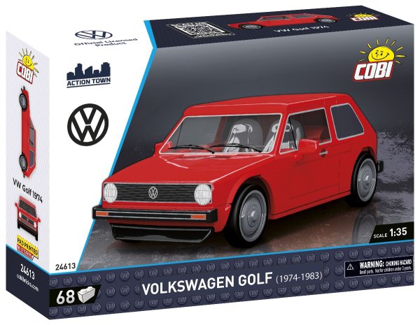 COBI Volkswagen Golf (1974-1983) Modell 24613 Auto-Baukasten 1:35