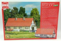 BUSCH Doppelhaus EW 65 B-D Bausatz 1924 Spur H0