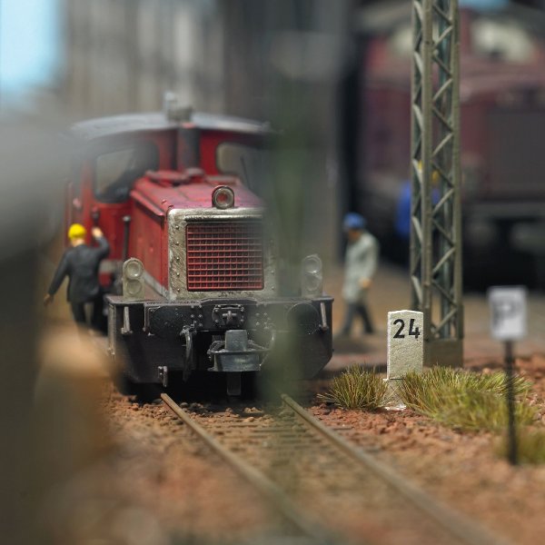 BUSCH Nummernsteine 40 Stück Bausatz 1489 Spur H0