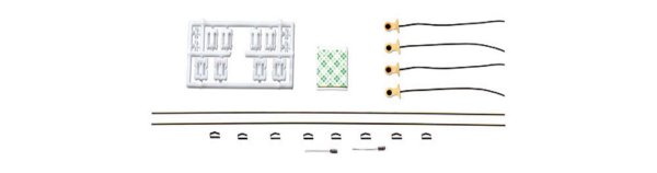 ROCO Universal-Beleuchtungssatz für kurze Waggons 40361 Spur H0