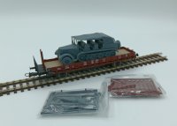ROCO Minitanks Rungenwagen R10 mit Halbkettenfahrzeug 836...