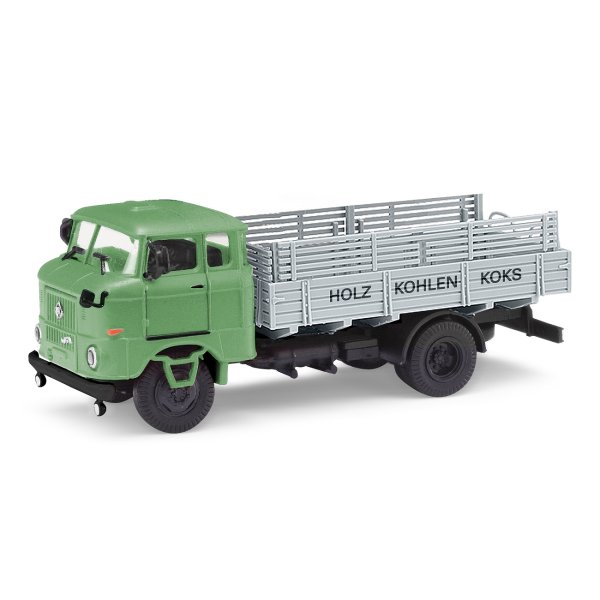 BUSCH Espewe IFA W50L FP Holz Kohlen Koks 95301 LKW-Modell 1:87
