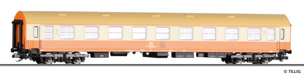 TILLIG Reisezugwagen St&auml;dteexpress 1. Klasse Typ Y/B70 der DR Ep IV 16419 Spur TT