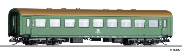 TILLIG Reisezugwagen 2. Klasse Bghw der DR Ep IV 16628 Spur TT